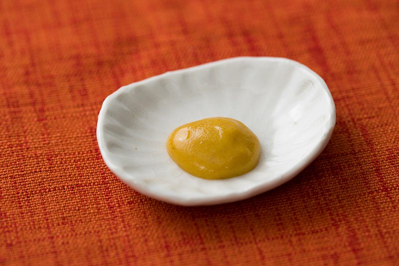 薬味に「和辛子」を添えるお店も